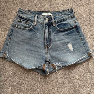 PacSun Distressed Blue Jean Shorts